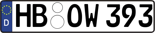 HB-OW393