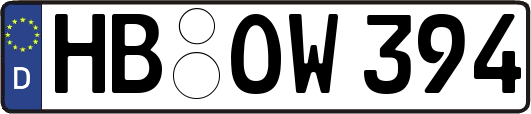 HB-OW394