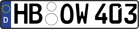 HB-OW403