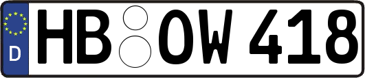 HB-OW418