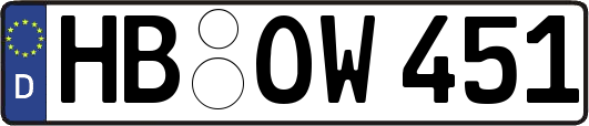 HB-OW451