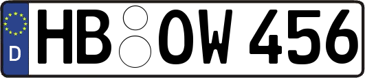 HB-OW456