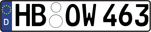 HB-OW463