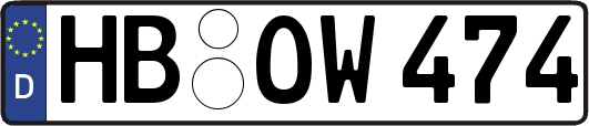 HB-OW474