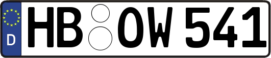 HB-OW541