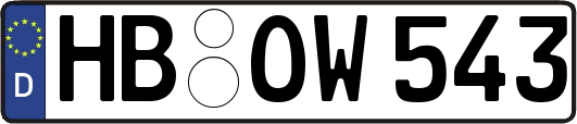 HB-OW543