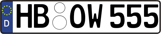 HB-OW555