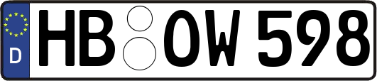 HB-OW598