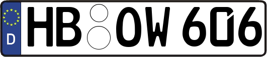 HB-OW606
