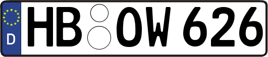 HB-OW626