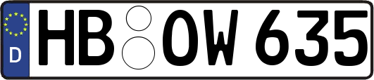 HB-OW635