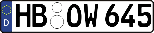 HB-OW645