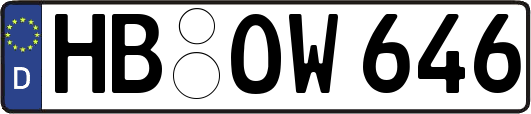 HB-OW646