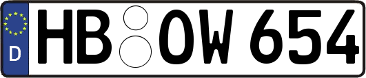 HB-OW654