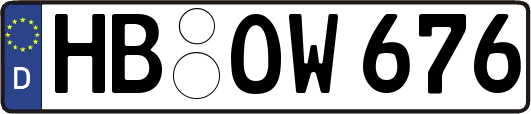 HB-OW676