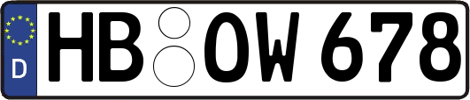 HB-OW678