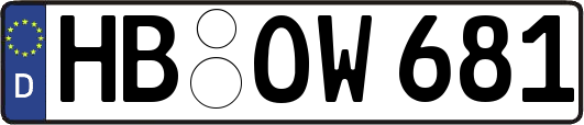 HB-OW681