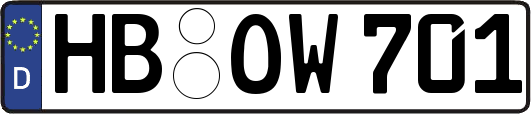 HB-OW701