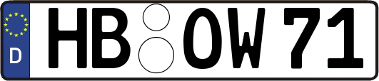 HB-OW71