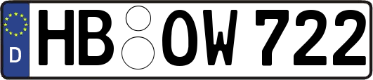 HB-OW722
