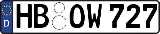 HB-OW727