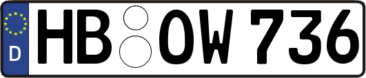 HB-OW736