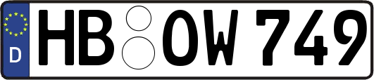 HB-OW749