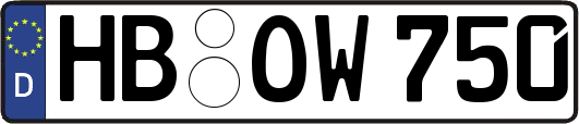 HB-OW750