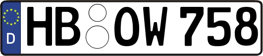 HB-OW758