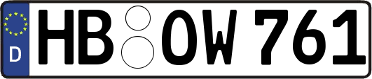 HB-OW761