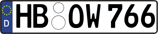 HB-OW766