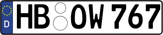 HB-OW767