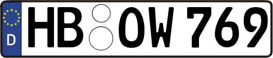 HB-OW769