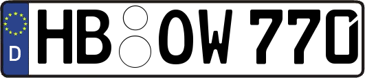HB-OW770