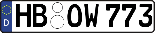 HB-OW773