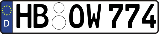 HB-OW774