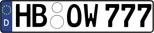 HB-OW777