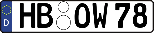 HB-OW78