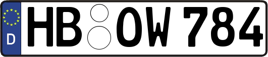HB-OW784