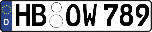 HB-OW789