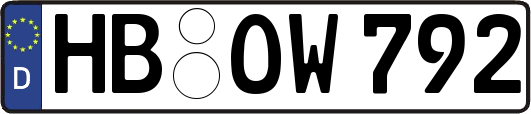 HB-OW792