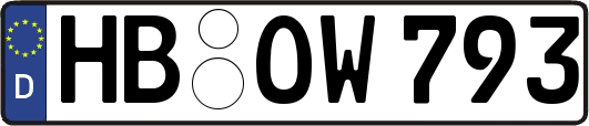 HB-OW793