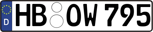 HB-OW795
