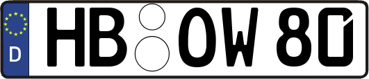HB-OW80