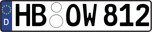 HB-OW812