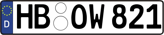 HB-OW821