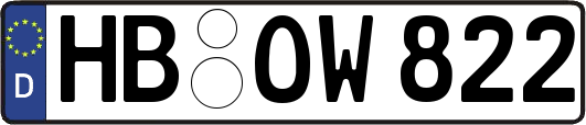 HB-OW822