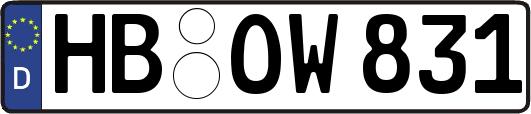 HB-OW831