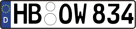 HB-OW834