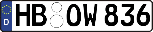 HB-OW836